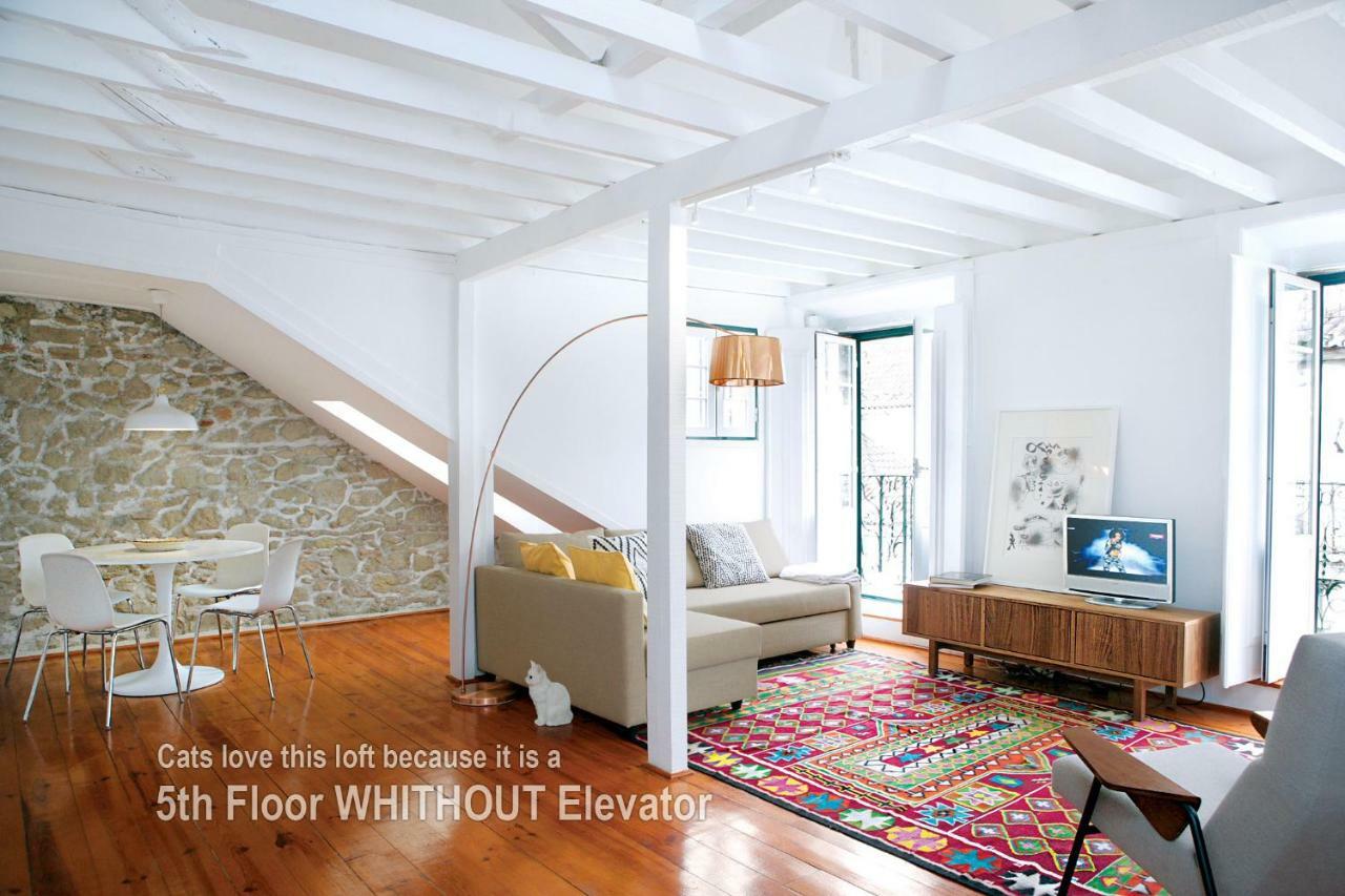 18Th Century Loft Apartment Lisbon Luaran gambar